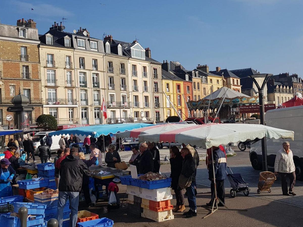 Apartamento Petit Nid Douillet Dieppe Exterior foto